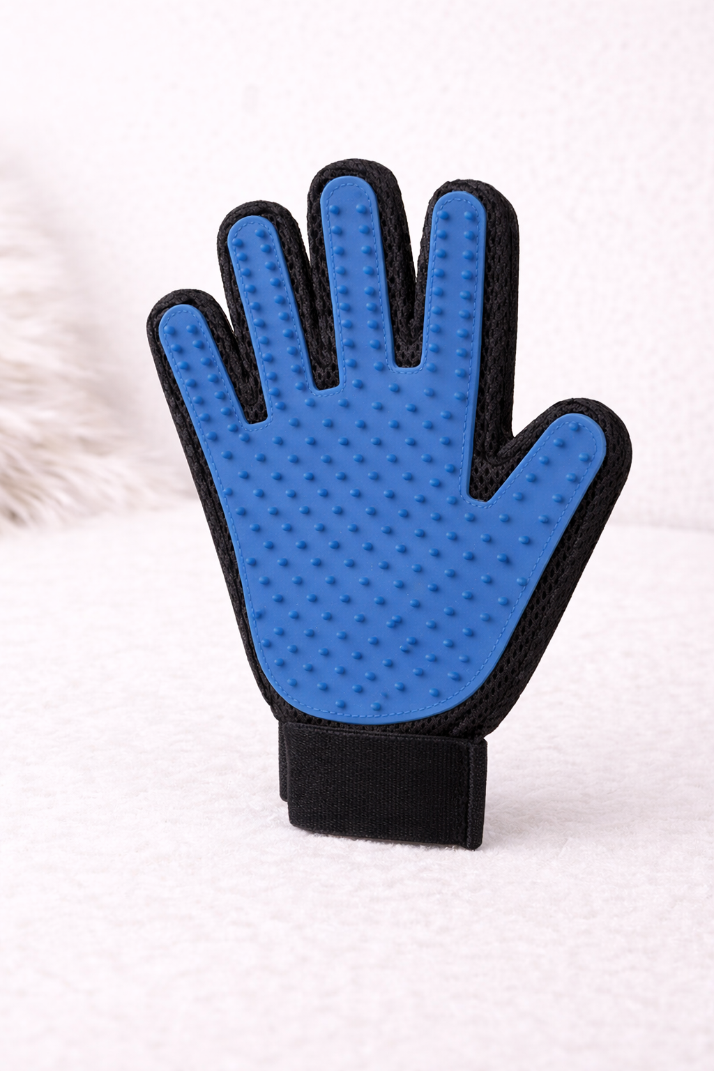 Pet Hair Remover Glove for Dogs & Cats – Grooming & Massage